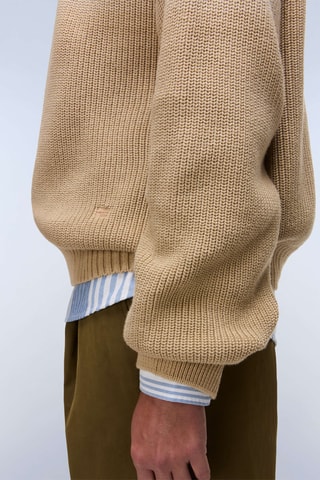 Jersey dip-dye - D-Quartz C W - Beige