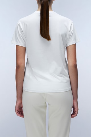 Camiseta relaxed - S-Nina - Blanco