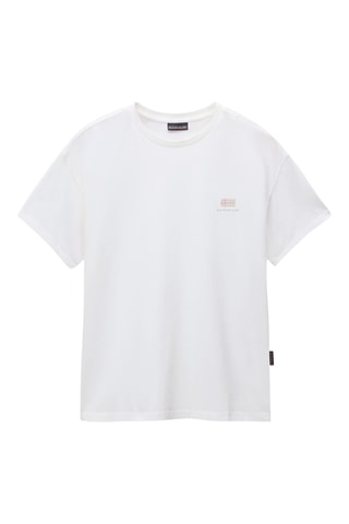 Camiseta relaxed - S-Nina - Blanco