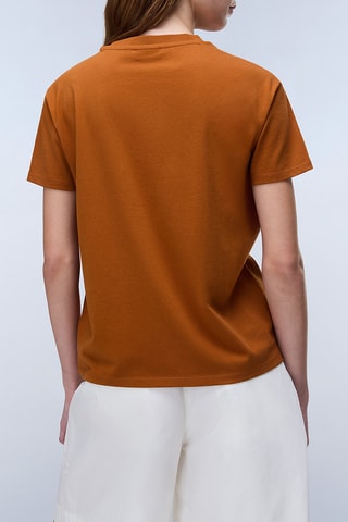 Camiseta relaxed - S-Antimony Ss W - Marrón