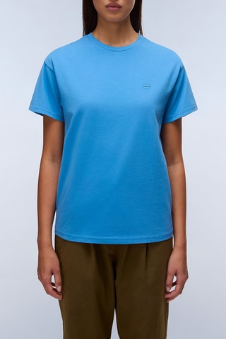 Camiseta relaxed - S-Aurora Ss W - Celeste