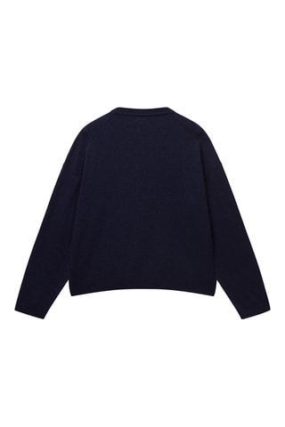 Jersey de lana - D-Mis C W - Azul marino
