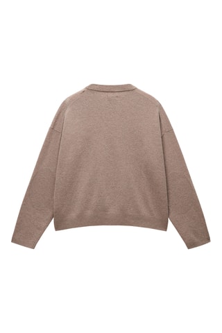 Jersey de lana - D-Mis C W - Beige