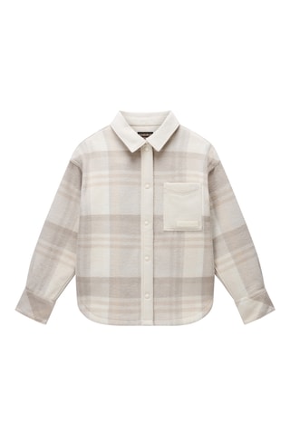 Sobrecamisa de lana - O-Laugen W - Beige