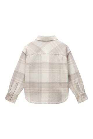 Sobrecamisa de lana - O-Laugen W - Beige