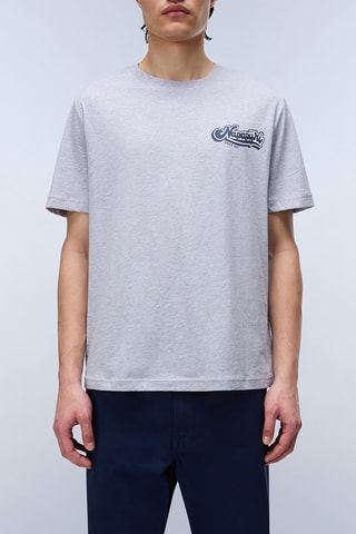 T-shirt relaxed - S-Zinc Ss - Gris chiné
