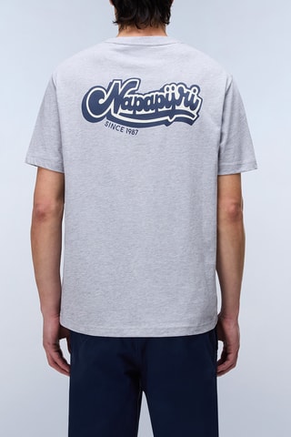 T-shirt relaxed - S-Zinc Ss - Gris chiné