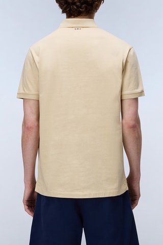 Polo regular - Elbas Jersey - Beige