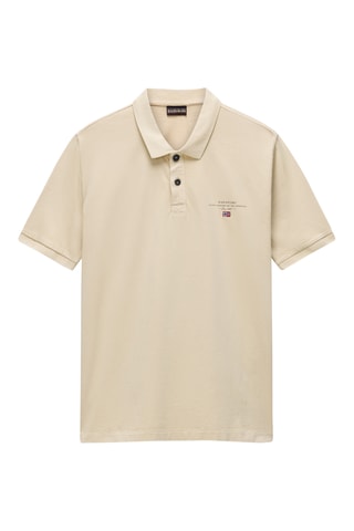 Polo regular - Elbas Jersey - Beige