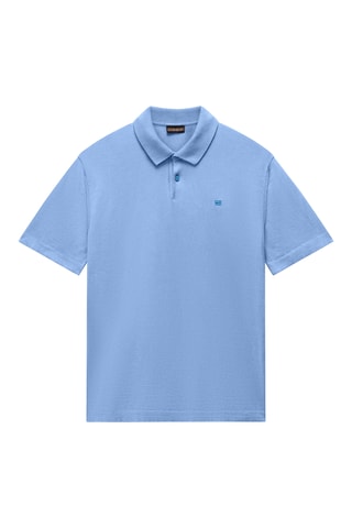 Polo relaxed - D-Hudson Polo Ss - Ciel