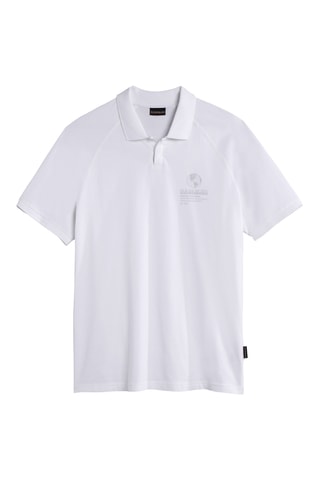 Polo regular - E-Santiago Ss - Blanc