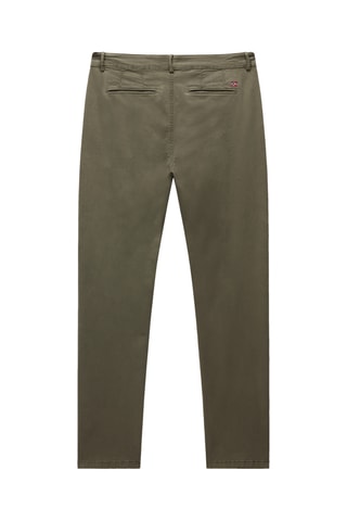 Pantalón regular fit - M-Puyo Sl - Verde oscuro