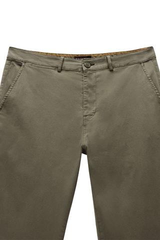 Pantalón regular fit - M-Puyo Sl - Verde oscuro