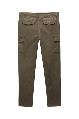 Pantalón regular fit - M-Yasuni Sl - Verde oscuro