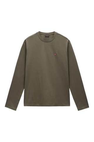 T-shirt regular - Salis Ls 1 - Kaki