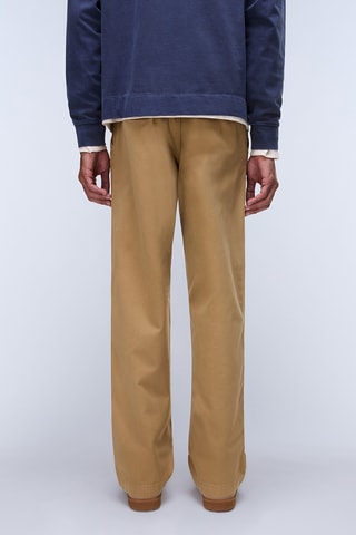 Pantalón chino - M-Lotte - Beige