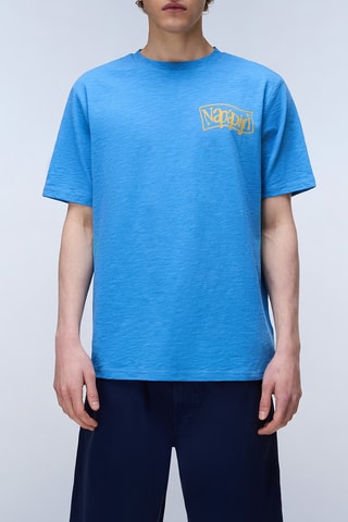 T-shirt relaxed - S-Elior Ss - Ciel