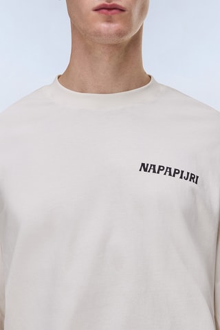 T-shirt relaxed - S-Sol Ls - Blanc