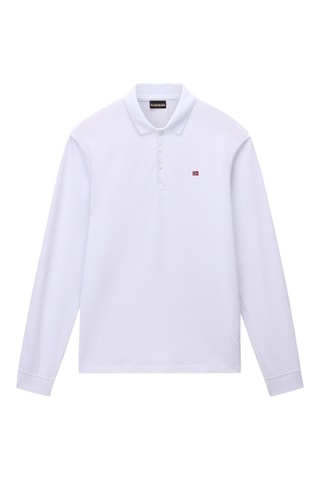 Polo regular fit - Ealis Ls 1 - Blanco