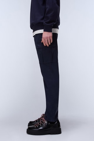 Pantalón regular fit - M-Yasuni Sum - Azul marino