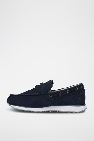 Mocasines de nobuk - S5Shard01/Sue - Azul marino