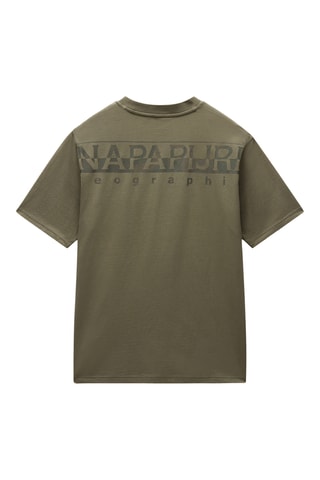 T-shirt relaxed - S-Fanes Ss - Kaki