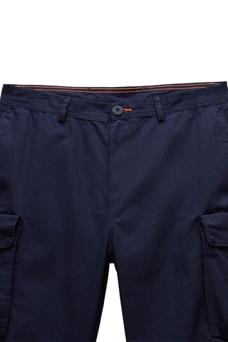 Pantalón loose - M-Tures Cargo - Azul marino