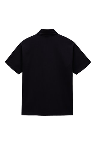 Polo loose - E-Elevated Logo Ss - Negro