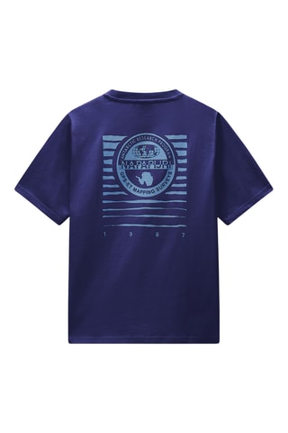 T-shirt relaxed - Saley Ss - Bleu marine