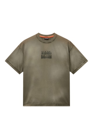 T-shirt loose - S-Comel Ss - Vert