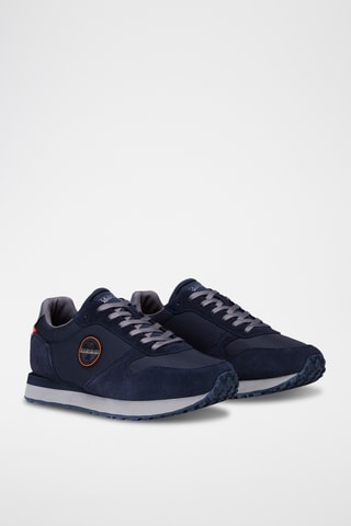 Zapatillas de piel - F5Nova01/Sun - Azul marino