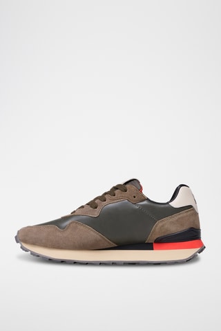 Zapatillas de piel - F5Cork01/Sup - Verde