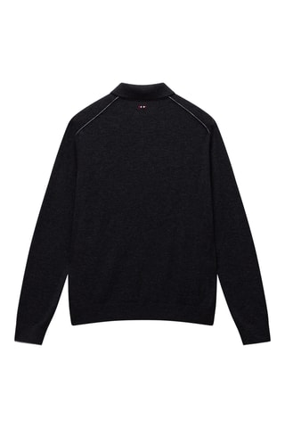 Jersey de lana - E-Damavand Ls - Gris oscuro jaspeado