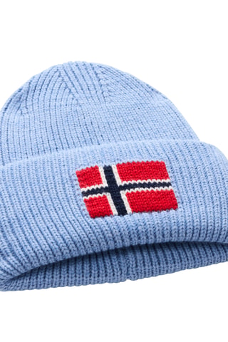 Gorro de lana - F-Evei - Celeste