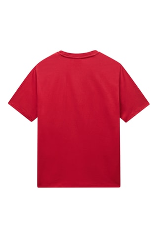 T-shirt relaxed - S-Badge Ss 1 - Rouge