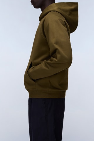Sudadera con capucha - B-Elevated Logo H - Verde