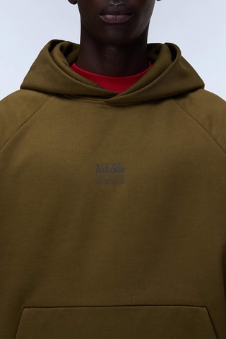 Sudadera con capucha - B-Elevated Logo H - Verde