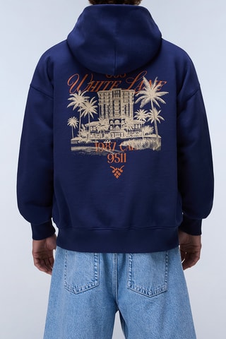 Sudadera con capucha - B-Uyuni Fzh - Azul marino