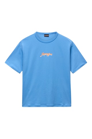 Camiseta - K S-Oeste Ss - Celeste