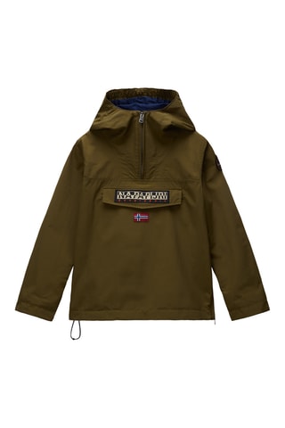 Windjack met Capuchon - K Rainforest Sum 4 - Kaki