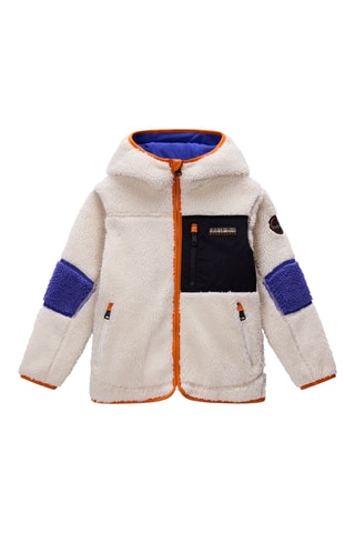 Fleece Jasje met Capuchon - K Yupik Fzh 3 - Lichtbeige