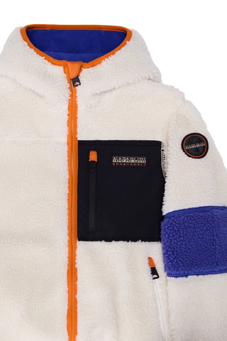 Fleece Jasje met Capuchon - K Yupik Fzh 3 - Lichtbeige