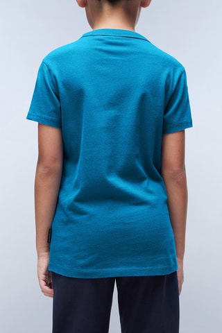 Camiseta regular fit - K S-Chamois Ss - Azul eléctrico