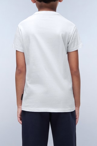 Camiseta regular fit - K S-Mats - Blanco