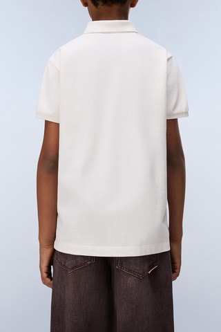 Polo - K E-New Box Logo Ss - Blanco