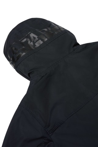 Windjack met Capuchon - K Rainforest Next P - Zwart