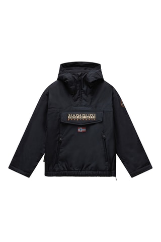 Windjack met Capuchon - K Rainforest Next P - Zwart