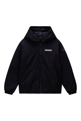 Parka met Capuchon - K A-Matia - Zwart