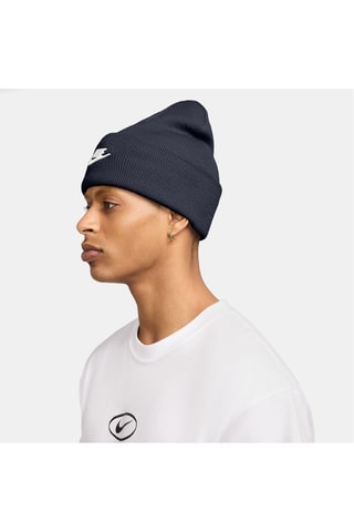 Bonnet Peak - Bleu marine et blanc