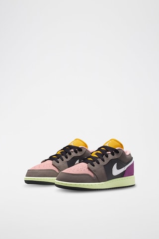 Air Jordan 1 Low SE en cuir - Gris foncé